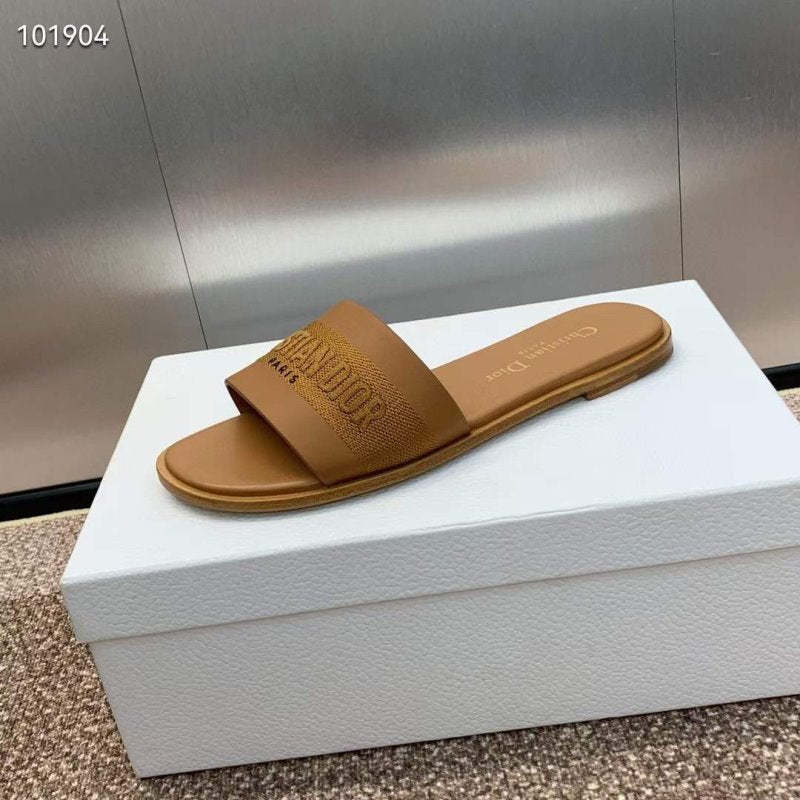 Dior CD Embroidery Sandals SH010148