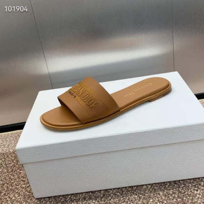 Dior CD Embroidery Sandals SH010148
