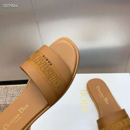 Dior CD Embroidery Sandals SH010148