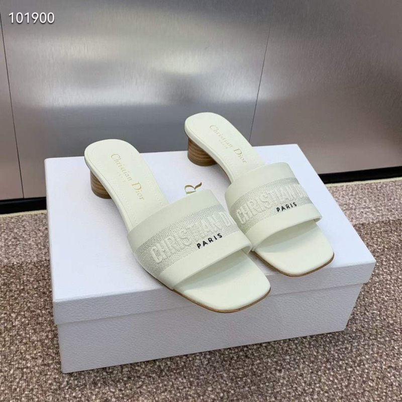 Dior CD Embroidery Sandals SH010149