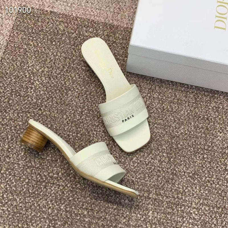 Dior CD Embroidery Sandals SH010149