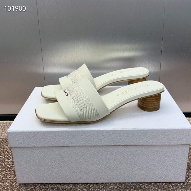 Dior CD Embroidery Sandals SH010149