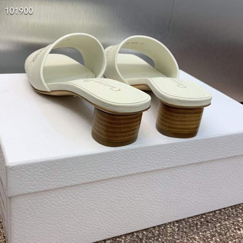 Dior CD Embroidery Sandals SH010149