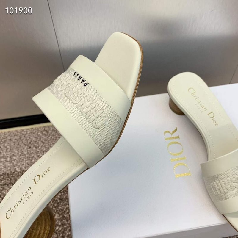 Dior CD Embroidery Sandals SH010149