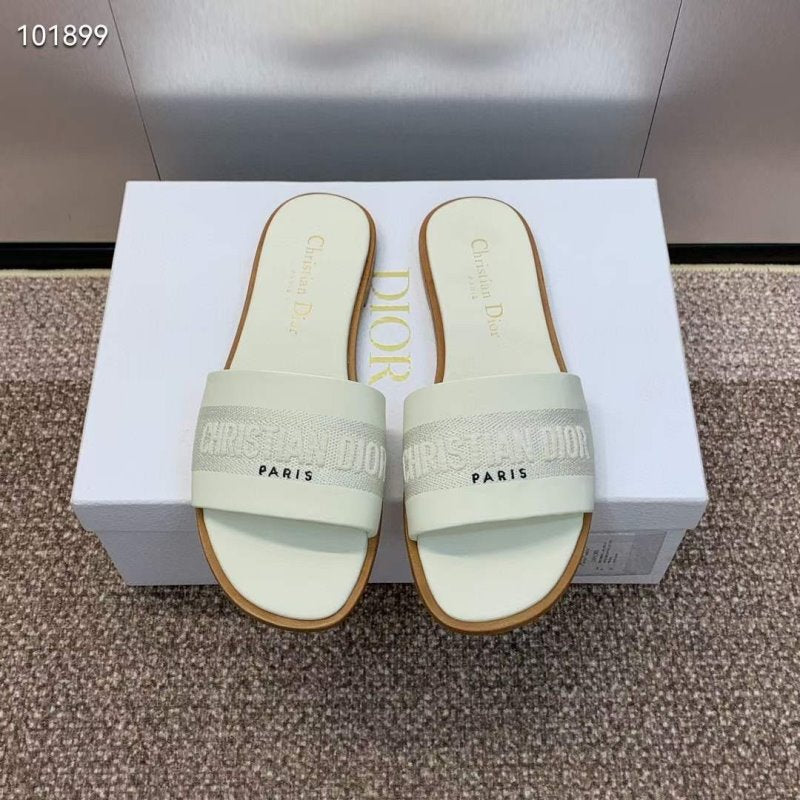Dior CD Embroidery Sandals SH010150