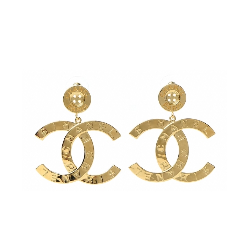 CC PARIS BUTTON EARRINGS