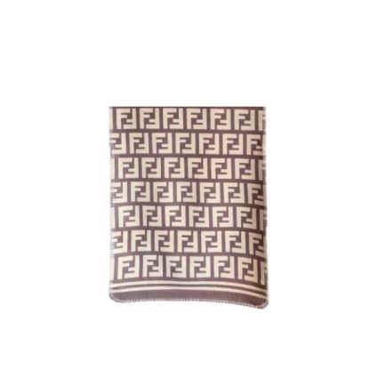 FD FF MONOGRAM SCARF BEIGE