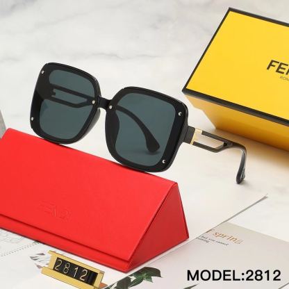 FD BLACK SQUARE SUNGLASSES