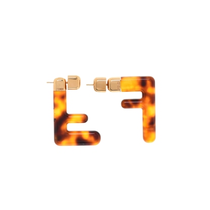 FD LOGO EARRINGS