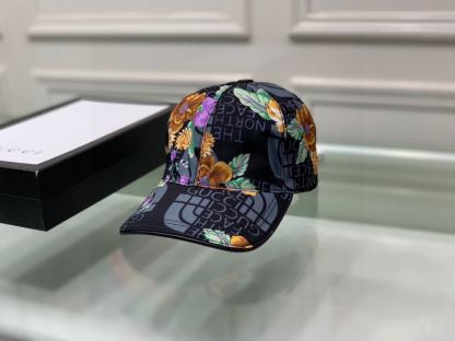 GG THE NORTH FACE BASEBALL CAP BLACK