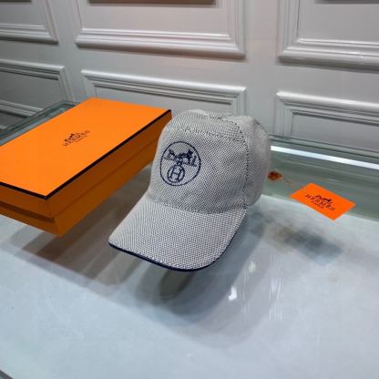 HM LOGO CANVAS CAP GREY