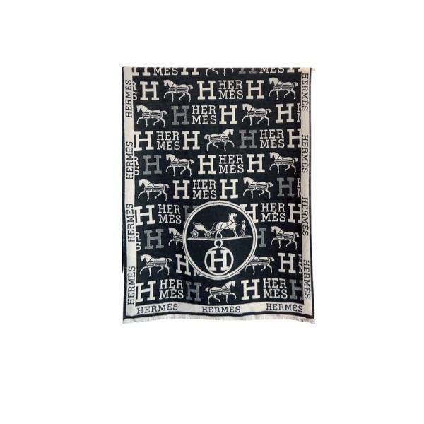 HM CASHMERE SCARF BLACK