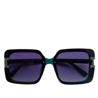 HM SQUARE SUNGLASSES WITH H LOGO GREEN