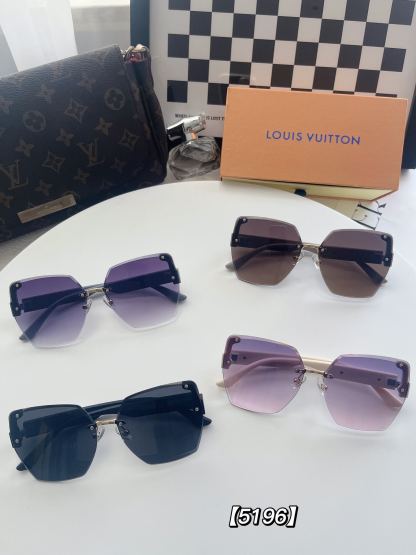 LV RIMLESS GRADIENT BEIGE SUNGLASSES