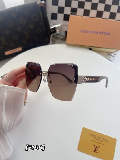 LV RIMLESS GRADIENT BEIGE SUNGLASSES