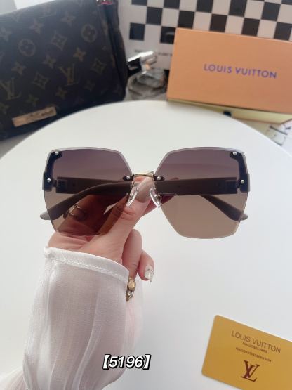 LV RIMLESS GRADIENT BEIGE SUNGLASSES
