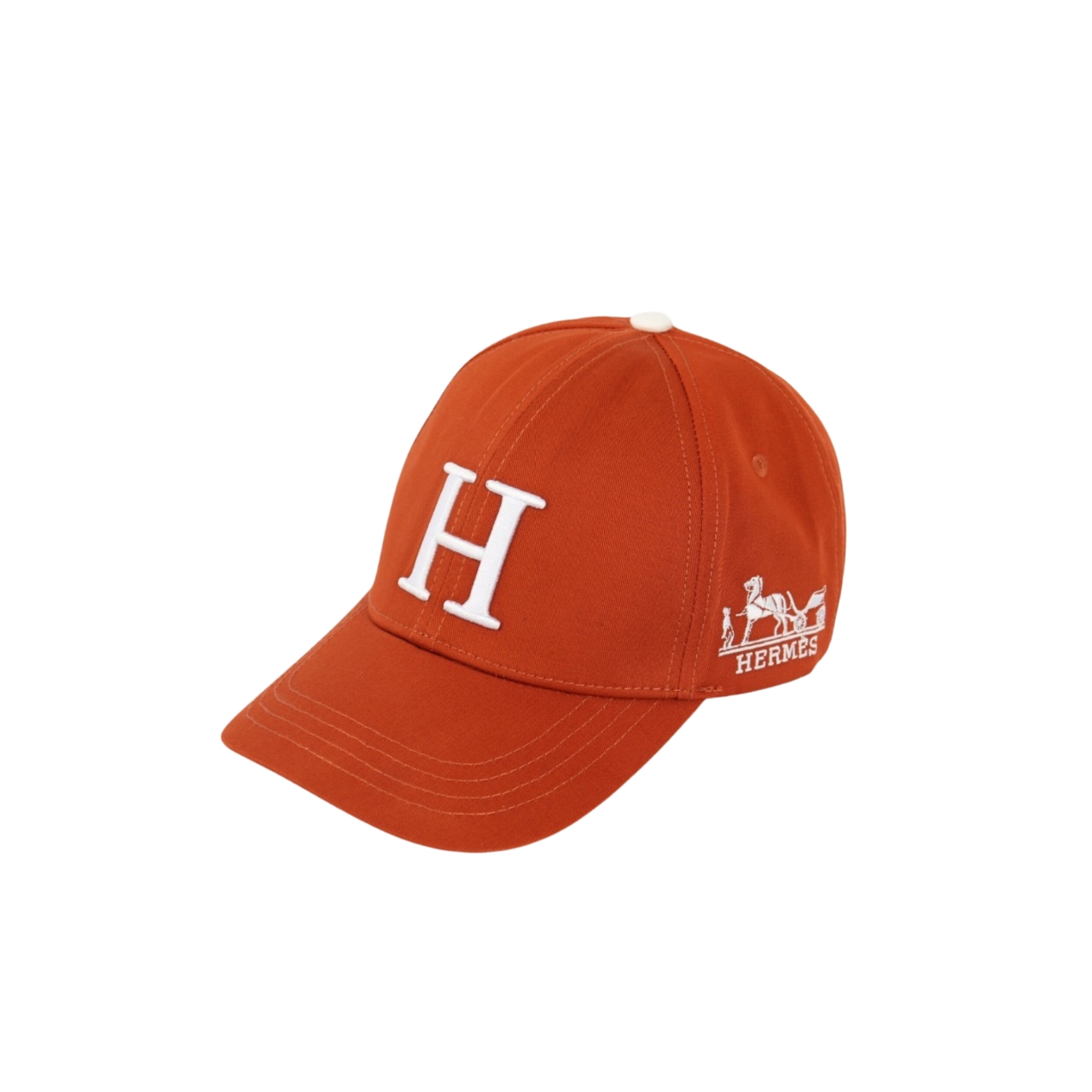 HM NEW CARRIAGE BASEBALL CAP ORANGE