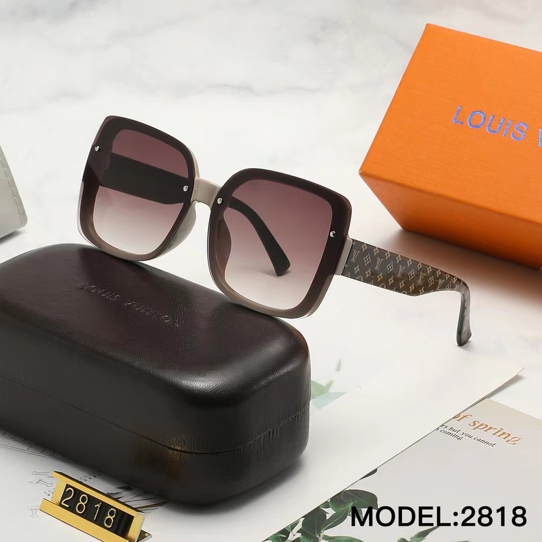 LV GRADIENT BROWN SQUARE SUNGLASSES