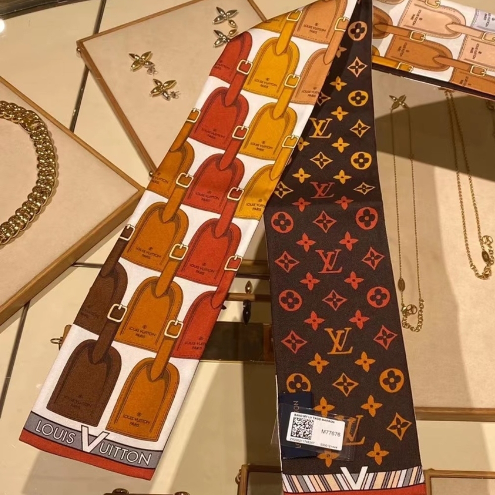LV MY LV TAGS BROWN