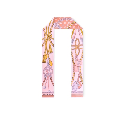 LV MIX AND STRAPS BANDEAU PINK