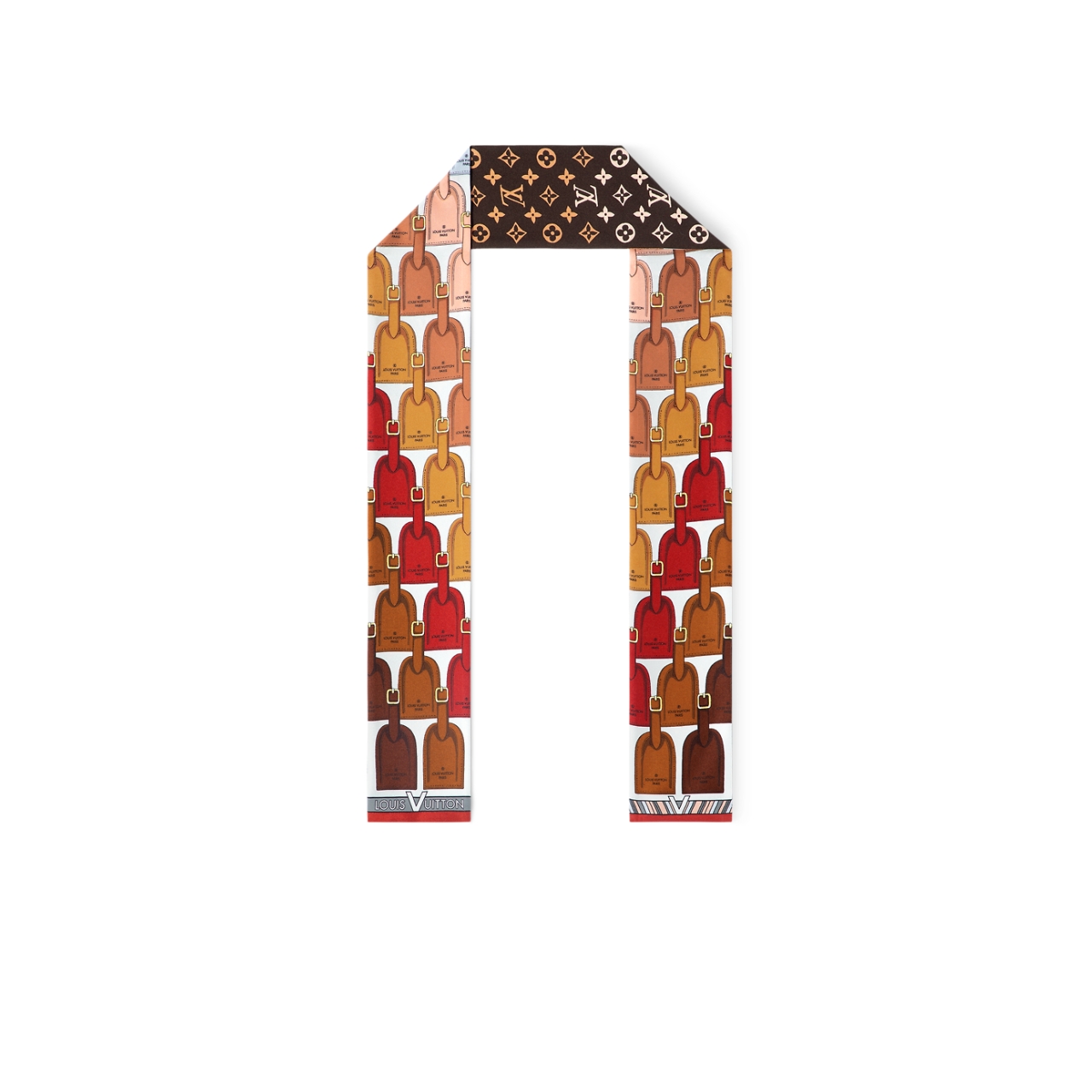 LV MY LV TAGS BROWN