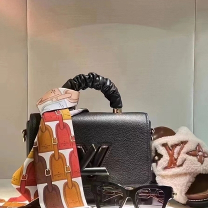 LV MY LV TAGS BROWN