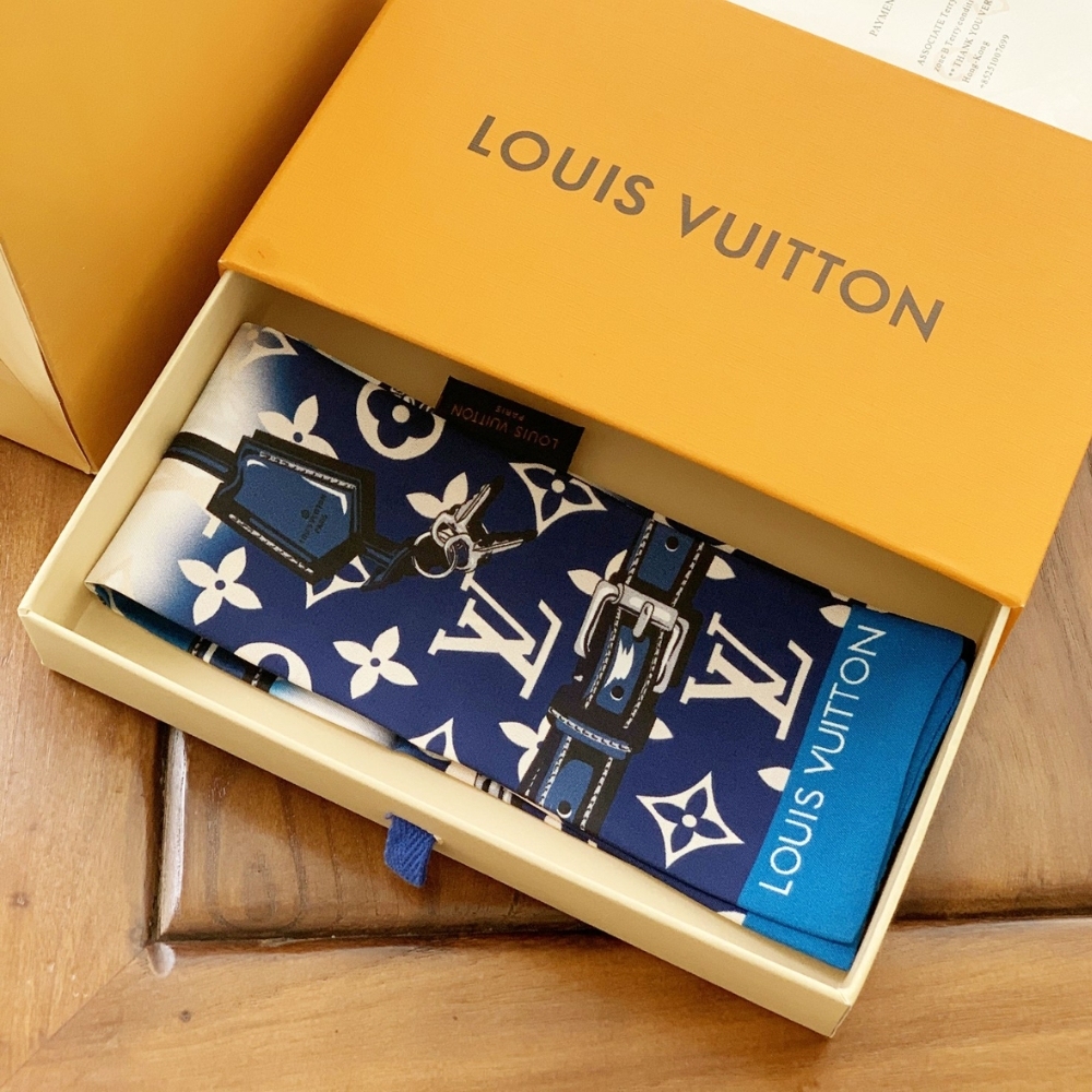 LV ESCALE CONFIDENTIAL BANDEAU BLUE