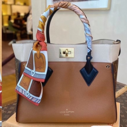 LV MY LV TAGS BROWN