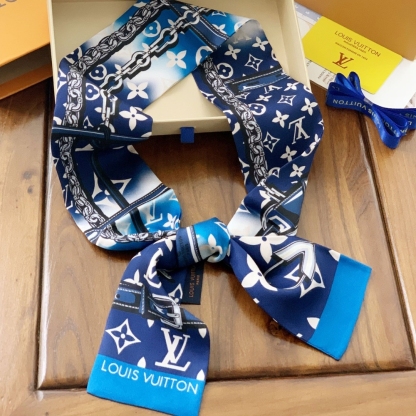 LV ESCALE CONFIDENTIAL BANDEAU BLUE