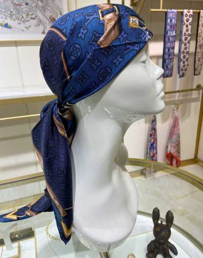 LV DENIMGRAM CONFIDENTIAL SQUARE 90 M78096