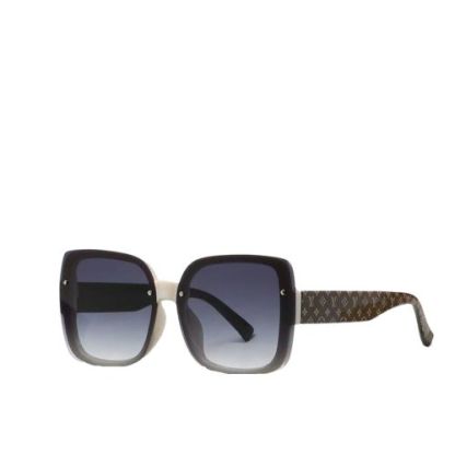 LV GRADIENT WHITE SQUARE SUNGLASSES