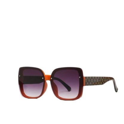 LV GRADIENT ORANGE SQUARE SUNGLASSES