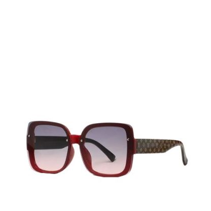 LV GRADIENT RED SQUARE SUNGLASSES