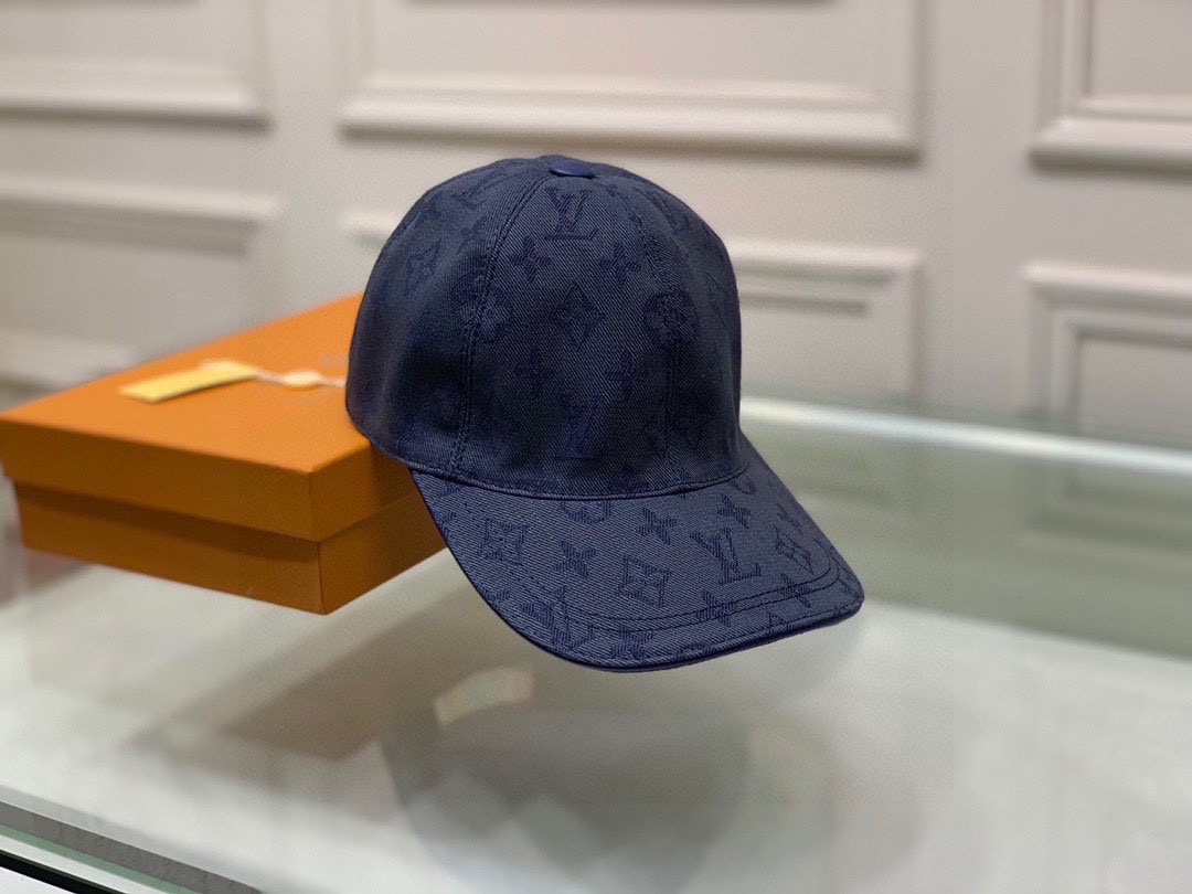 LV MNG ESSENTIAL CAP BLUE M77590