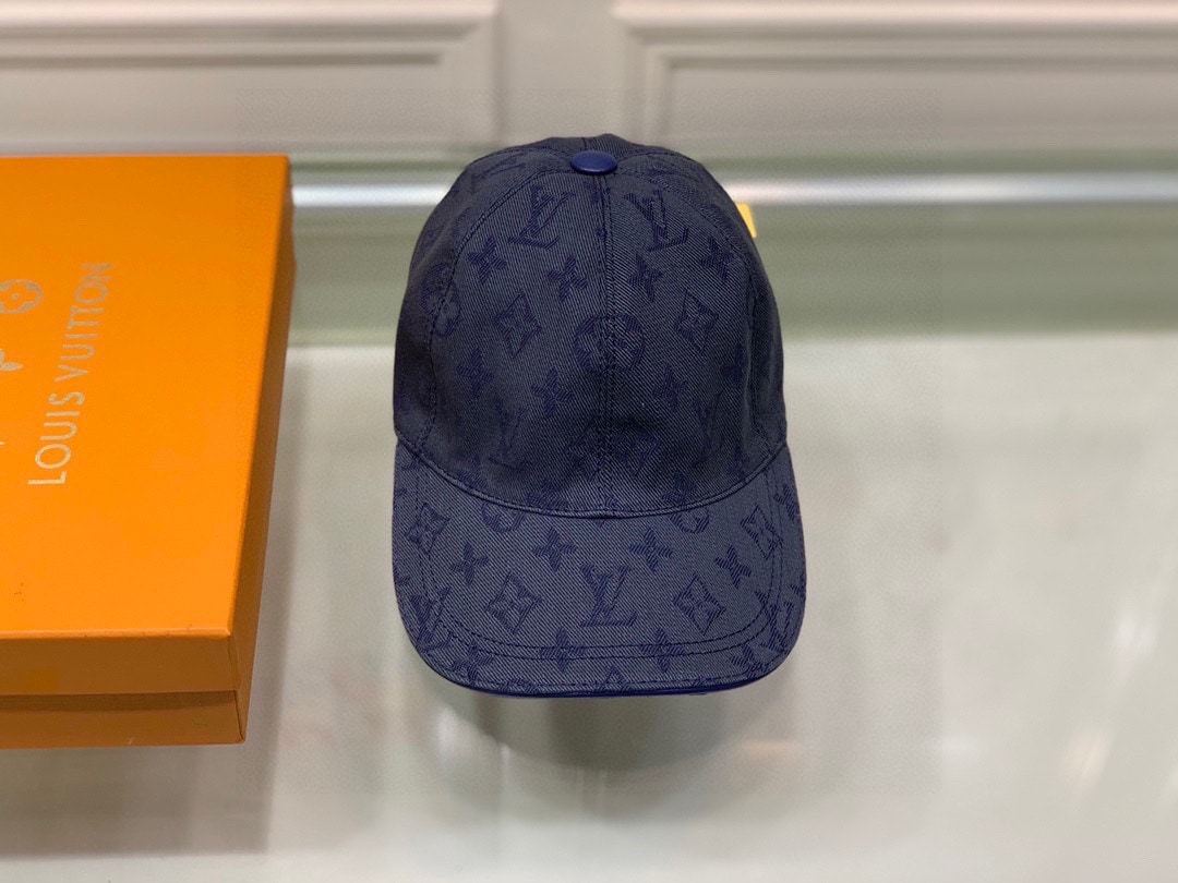 LV MNG ESSENTIAL CAP BLUE M77590