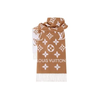 LV ESSENTIAL SCARF BEIGE M78935