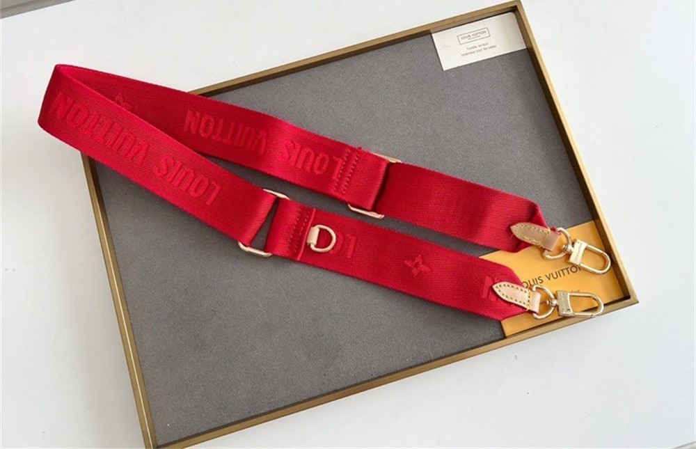 LV RED STRAP