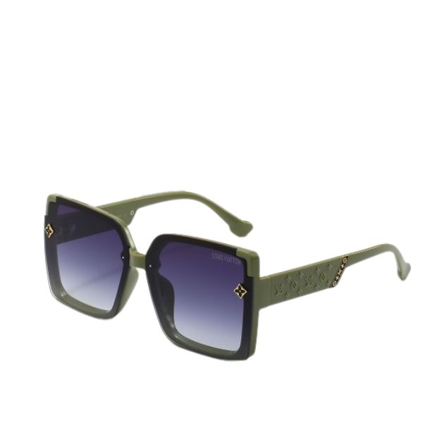 LV MONOGRAM SQUARE GLASSES GREEN