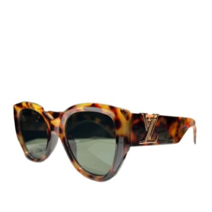 LV ICON CAT EYE SUNGLASSES DARK TORTOISE BROWN