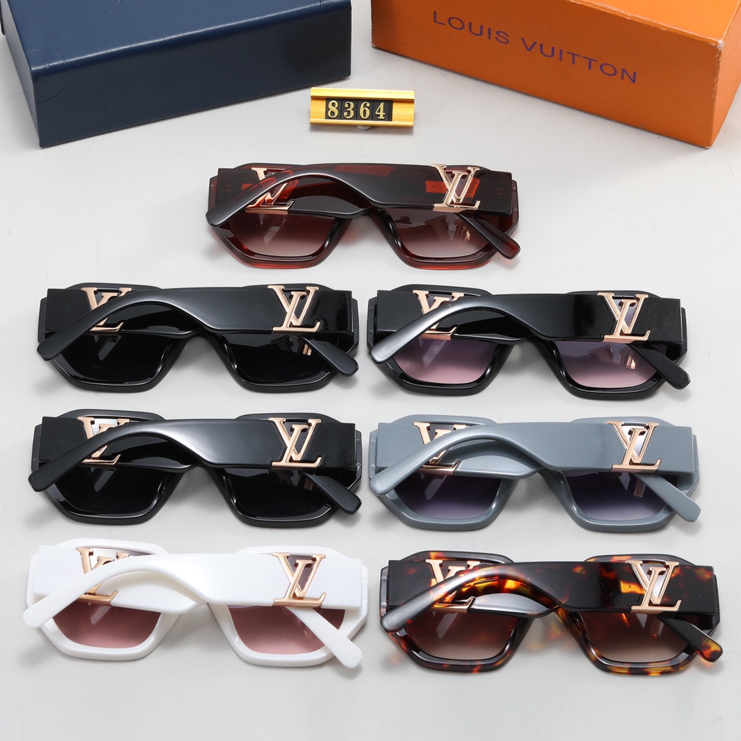 LV LV ICON ROUND GLASSES BROWN
