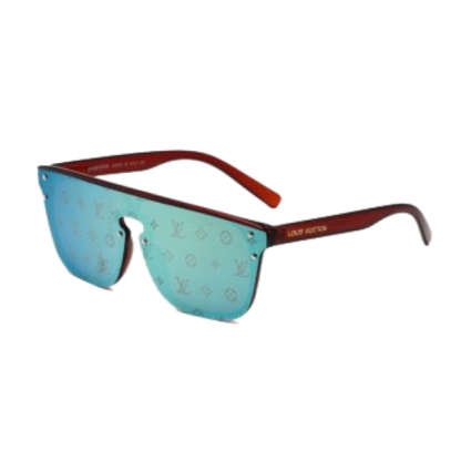LV WAIMEA SONNENBRILLE BLUE AND RED MONOGRAM