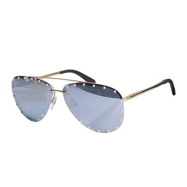 LV THE PARTY AVIATOR BLUE SUNGLASSES