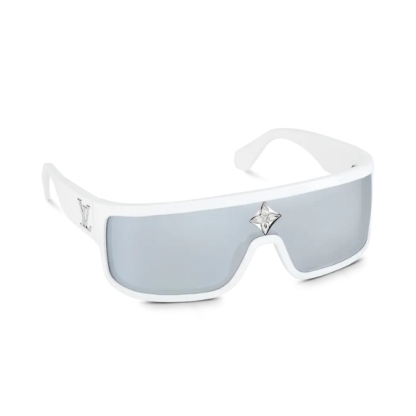 LV CYCLONE SPORT MASK SUNGLASSES WHITE Z1742U