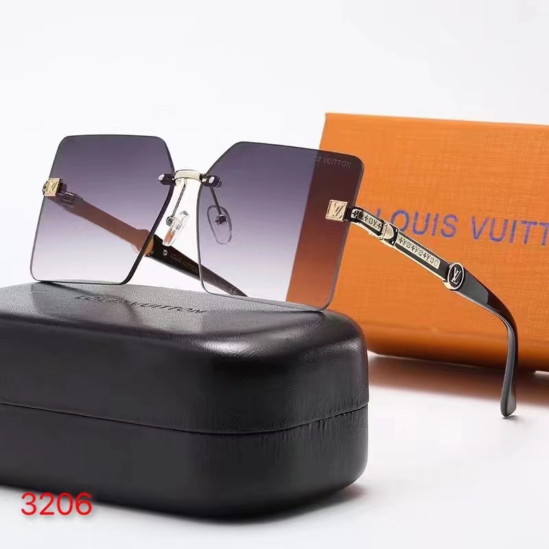LV ONE SQUARE PURPLE SUNGLASSES