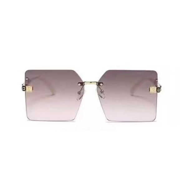 LV ONE SQUARE PINK SUNGLASSES