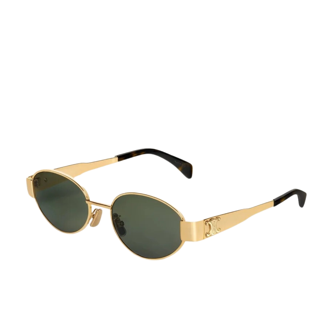 CL TRIOMPHE SUNGLASSES METAL OVALE GOLD CL40235U 30N