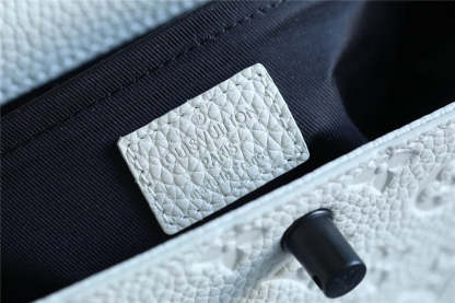LV Mini Soft Trunk Box Taurillon White For Men, Bags, Shoulder And Crossbody Bags 9.1in/23cm LV