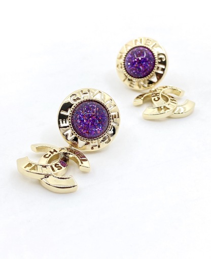 CC PURPLE EARRINGS