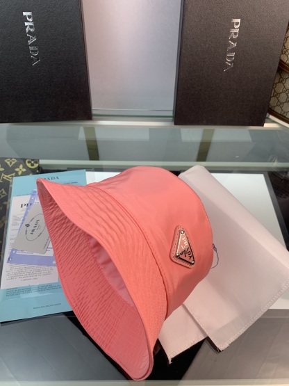 PD RENYLON BUCKET HAT SLIVER PINK