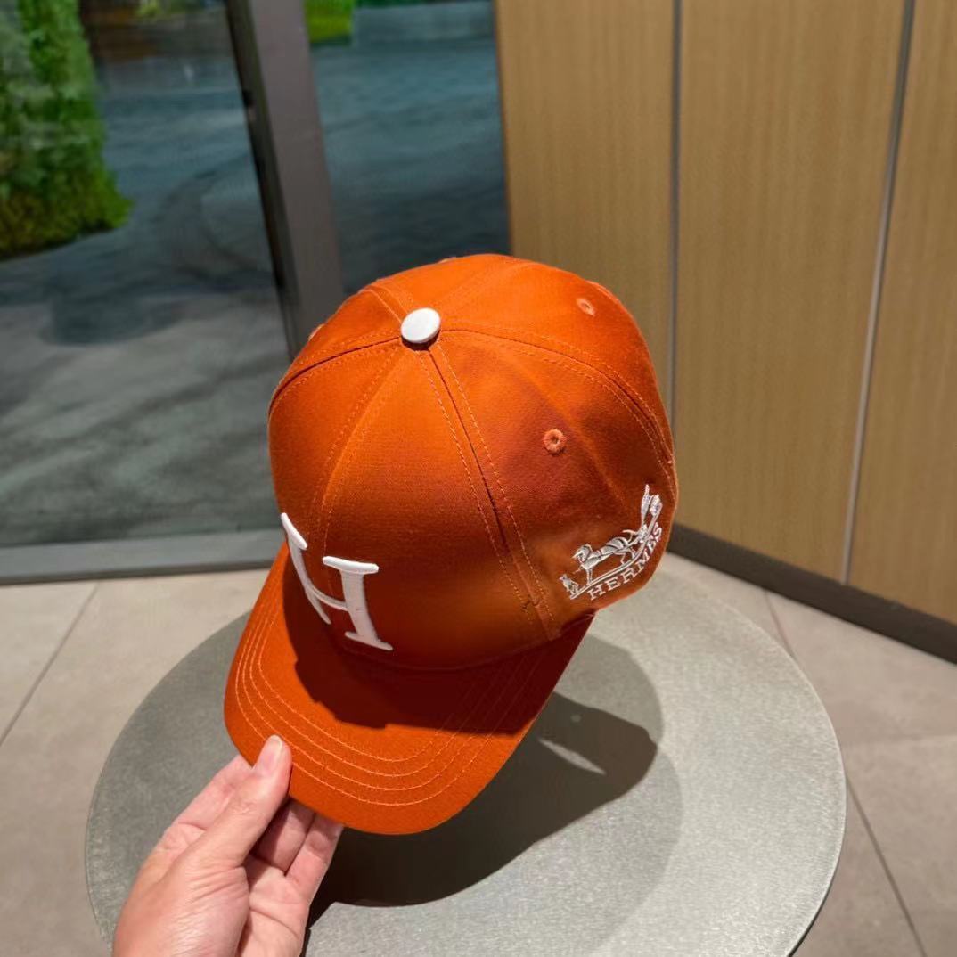 HM NEW CARRIAGE BASEBALL CAP ORANGE
